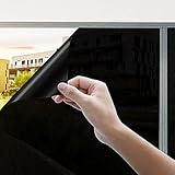 【Fácil de instalar】 No necesita otras herramientas. Recorte en casa para un ajuste perfecto dentro o fuera del marco de su ventana, luego instale con un poco de agua jabonosa y una escobilla de goma pequeña. Para ahorrar tiempo, también hemos preparado instrucciones detalladas para usted.