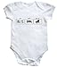 HippoWarehouse Eat Sleep Gallop baby vest boys girls