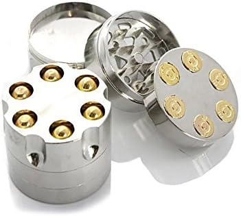 Grinder Charger Metal 3 Parts tritatabacco Magnet 4 cm Pollinator