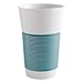 Produktbild Kahla Magic Grip Cupit To Go Becher, Kaffeebecher, Trinkbecher, Trinktasse, Porzellan, Green Lagoon, 470 ml, 235032A22054CMG