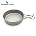 Produktbild Outdoor Camping Ultralight 79g Titanium Pan Camping Pan Cookware(500ml)