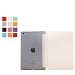Produktbild Mit Auto Schlaf Wach Funktionipad ipad 9.7/ ipad pro 10.5/por(9.7) Ultra Dünn Ipad Schutzhülle PU Ledertasche Case Covermini 1/2/3 pad2/3/4 ipad6/air2 ipadpro(12.9) (ipad2/3/4, Weiß)