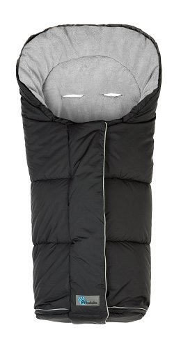 Altabebe Nordic Winter Footmuff for Stroller (12 - 36 Months, Black/Light Grey)