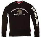 Sweatshirt Helmpflicht schwarz Gr. 4XL