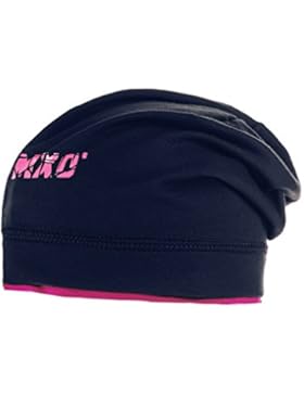 maximo Jungen Mütze Beanie, Middle, Jersey, Einfarbig, Bügelmotiv 