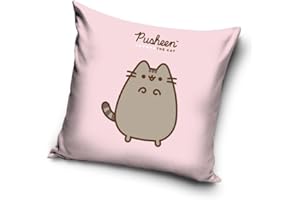 CARBOTEX PUSHEEN Poszewka na poduszkę z motywem kota 40 x 40 cm (PTC225101)