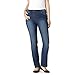 Maine New England Womens Indigo Wash High-Waisted Straight Leg Jeans 22R