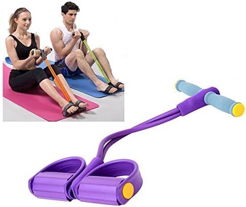 Jinlisi Resistance Band Tummy Action Rower Tummy Trimmer Pull-up assistance Exerciser Rope Training Equipment physical therapy strength training home fitness training program