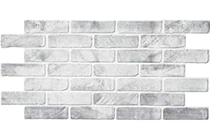 M.SERVICE SRL Pannelli 3D in PVC - Mis. 103x50 cm CONFEZIONE DA 10 PEZZI - Applicazione facile - Ideali per decorare gli interni casa (PANNELLO - cod.4022)