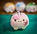 Price comparison product image Buy any 2 & get 1 FREE! Baby Pink Super Cute 3-4cm Tofu Phone Charm / Keyrings Kawaii Soft Squidgy Plush Colorful Chinese Tofu Generic Cartoon Expression Smile Face Toy Unique Gift Luxury Accessories Animal Fashion (Baby Pink)