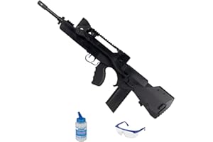ECOMMUR Cybergun Famas Valorise AEG électrique (6mm) | Pistolet de Airsoft (Billes en PVC) Calibre 6mm + Chargeur 0,20g + Lunettes de protection
