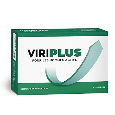 Viriplus - 4 Capsules - Formule Pour Hommes Actifs