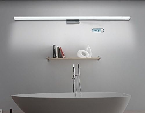 SJMM 12 w LED Wall Lamp 80CM Mirror Wall Lamp Wall Light with frosted Acrylic Shade,Yellow(#JD-0039)