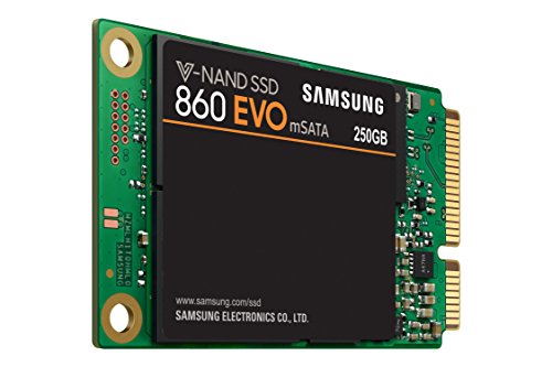 Samsung EVO m-SATA - Disco Estado Solido SSD  250 GB  550 Megabytes s  Color Negro