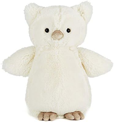 Jellycat Snowy Owl Rattle 15cm