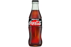 Coke Zero NRB Splits, 24 bottiglie da 20 cl, Coca-Cola Zero Sugar is Our Sugar Free Coca Cola,