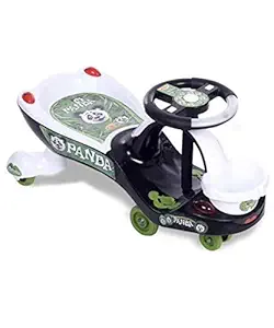 Toyzone Eco Panda Kids Magic Car/Swing Car Ride On(Multicolor)