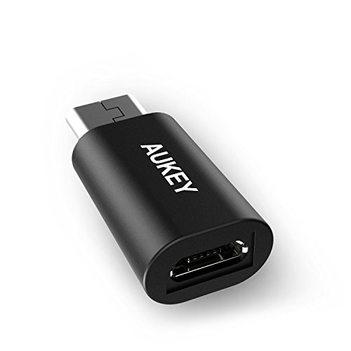 AUKEY USB C Adapter auf Micro USB für Samsung Galaxy S8 , Lumia 950 / 950XL , OnePlus 2 / 3 , Nexus 5X / 6P , Nokia N1 Tablet , usw. - 2