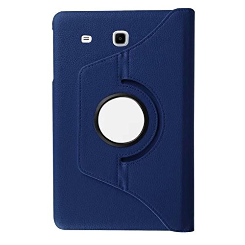 Tasche für Samsung Galaxy Tab E SM-T560 T561 9.6 Zoll Case Stand Slim Flip Book Cover Folio Skin (Blau) NEU - 6