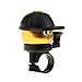 Produktbild jinzhicheng Fahrrad Mountain Bike Bell Alarm Lenker Horn für Kinder 2,2 cm (schwarz)