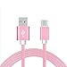 Price comparison product image ONX3 Rose Gold 2 Meter Micro USB Braided Data Transfer/Charging Cable Wire For Wiko Jerry 4