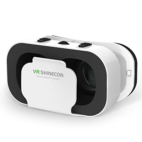 OUYAWEI VR SHINECON G05A Auriculares con Gafas 3D VR para Telfonos Inteligentes Android iOS de 4.7-6.0 Pulgadas
