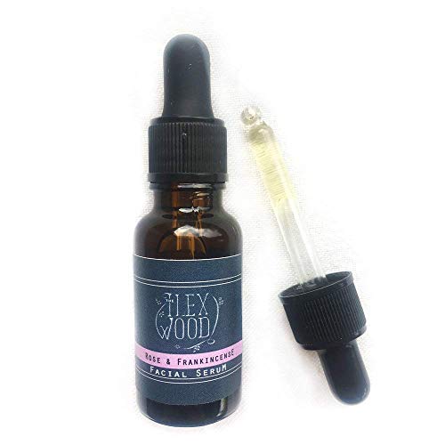 Rose and Frankincense Face Serum- 100% Natural, Vegan, Moisturising, Cruelty Free, anti ageing - 20ml