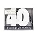 Produktbild 40. Geburtstag, besonderer Anlass, Gästebuch, 40. Geburtstagsgeschenk, 40. Party