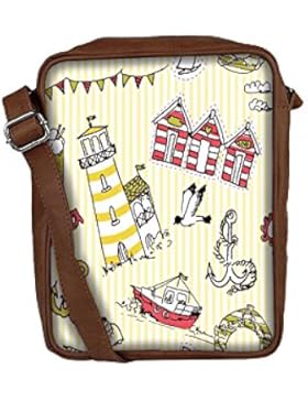 Snoogg , Damen Umhängetasche mehrfarbig multi