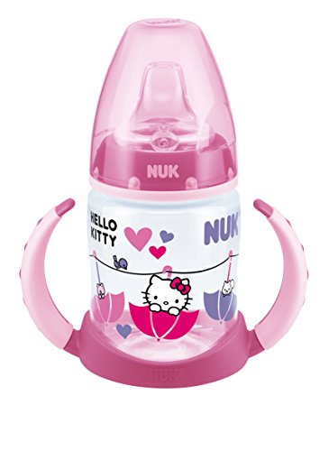 NUK Hello Kitty First Choice 150ml Learner Bottle Pink