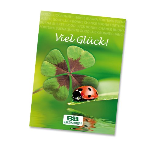 25er Set Tüte 'Glücksklee'