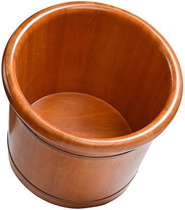 Home thickening health wooden bubble foot basin Feet beauty salon foot bath