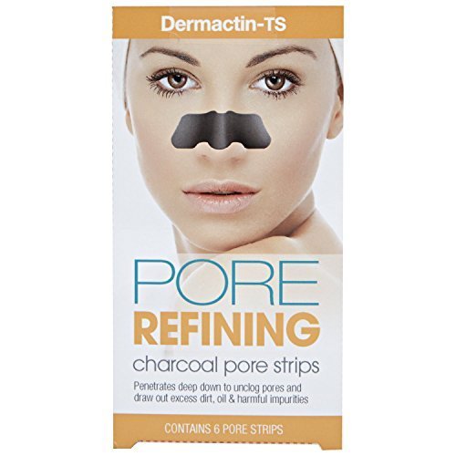 Dermactin Ts Pore Refining Charcoal Pore Strips 6-Count
