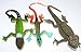 Produktbild 3 x Eidechsen stretch 10 cm Gummidesign * Gummiechsen * spielen+sammeln Mitbringsel 4049