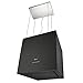 Produktbild KKT KOLBE ART406W Design island hood / Zero series / 2nd choice / (60% cheaper!) / with remote control / Design island hood / Luminous surface / Glass/black / LED lighting / rope system free-hanging / circulating air