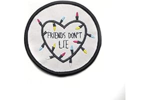 PSL Strange Things Inspired Friends Dont Lie Woven Patch Clothes Appliqué