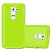 Produktbild Cadorabo Hülle für LG G2 - Hülle in Jelly GRÜN – Handyhülle aus TPU Silikon im Jelly Design - Silikonhülle Schutzhülle Ultra Slim Soft Back Cover Case Bumper