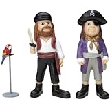 Pippi Langstrumpf 44.3711.00  - Juguetes colección Pippi Calzaslargas:  Dos piratas y Rosalinda