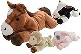 Otros animales de granja también están disponibles.