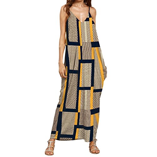 Familizo Womens Vintage V Neck Harness Dress Fashion Maxi Long | Desertcart Botswana Familizo Womens Vintage V Neck Harness Dress Fashion Maxi Long | Desertcart Botswana