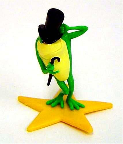 Michigan J. Frog on a Star PVC Figure 6 Pieces