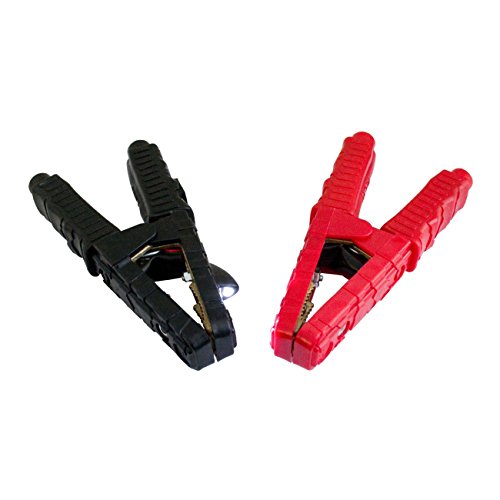 Preisvergleich Produktbild Elmag Polklemme (Schwarz -) - vollisoliert - mit LED