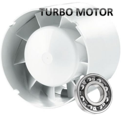 Einschubventilator mit Timer SD 150mm im Set TURBO MOTOR - 4