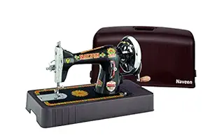 Naveen Straight Stitch Composite Sewing Machine (Black)