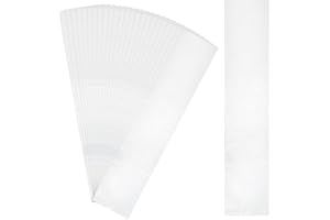 PH PandaHall 6×30 Zoll 60er Pack Postertaschen 2.3 Mil Lange Offene Kunststoffhüllen Transparente Aufbewahrungsposterröhre Für Perücken Poster Entwurf Wasserdicht