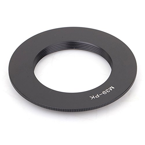 Pixco Adapter Ring for Leica M39 Lens to Pentax K Mount Camera Pentax K-3 K-50 K-5 II K-30 K-01 K-5 K-r K-x K-7 K-m K20D K200D K10D K100D Super Mount Camera (M39-Pentax)
