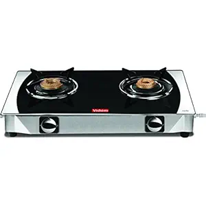 Vidiem Edge 2B 108 A Cooktop (Black/Silver)