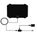Price comparison product image HDTV Digital Antenna,DiadiaFlat Digital Indoor HDTV HD TV Antenna Fox with Amplifier 50 Miles Range VHF UHF