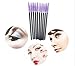 niceEshop(TM) 100 Pieces Disposable Eyelash Brushes Wands Mascara Applicator (#1)