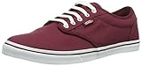 Schuhspitze: rund Vans ATWOOD s  (Burgun / 8C2), Rot (Canvas), 38.5 EU